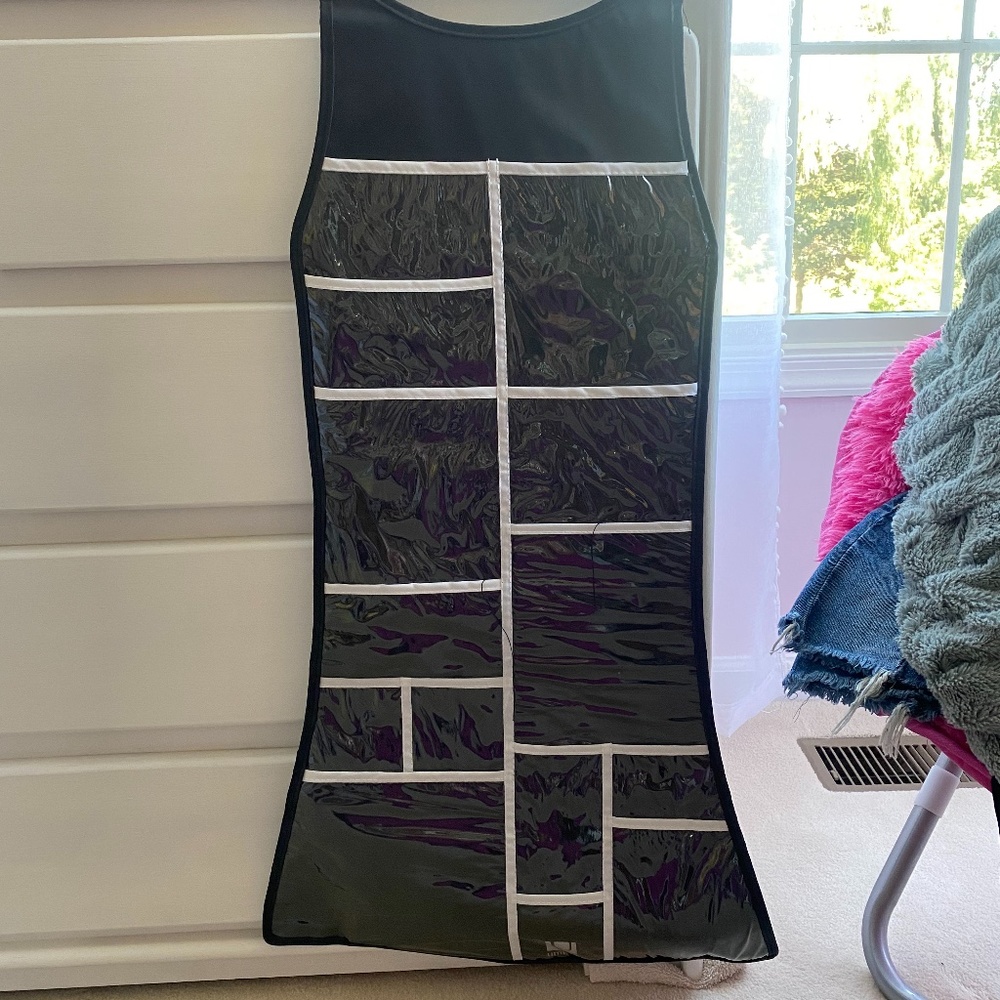 Black Dress Shaped Closet Organizer